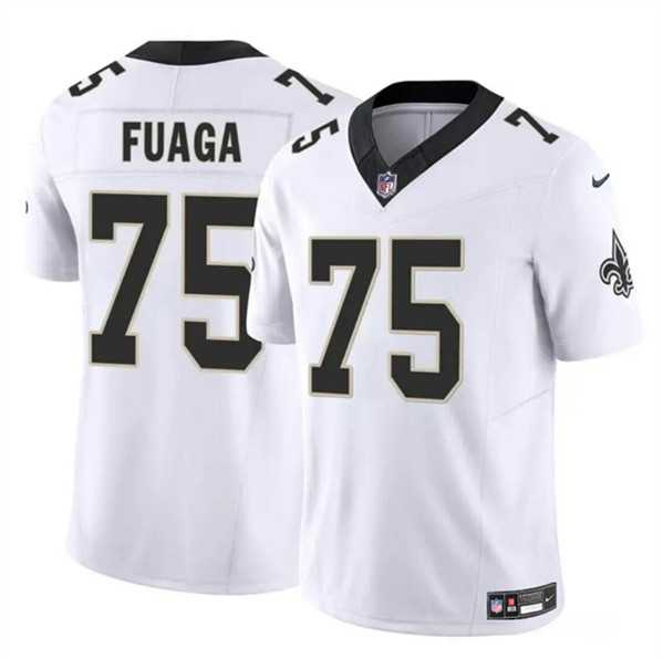 Men & Women & Youth New Orleans Saints #75 Taliese Fuaga White 2024 Draft F.U.S.E. Vapor Limited Stitched Jersey,We sell and wholesale Men & Women & Youth New Orleans Saints #75 Taliese Fuaga White 2024 Draft F.U.S.E. Vapor Limited Stitched Jersey on line form chian!